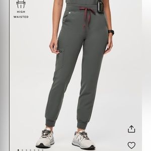FIGS High Waisted Zamora Jogger Scrub Pants Bonsai XSP